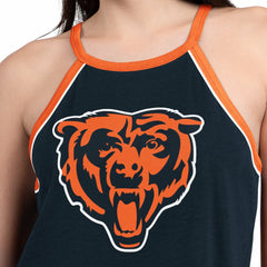 G-III 4Her by Carl Banks Women's Redemption Win Slub Tank Top - Chicago Bears Tops