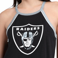 G-III 4Her by Carl Banks Women's Redemption Win Slub Tank Top - Las Vegas Raiders Tops