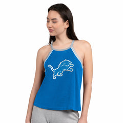 G-III 4Her by Carl Banks Women's Redemption Win Slub Tank Top - Detroit Lions Tops