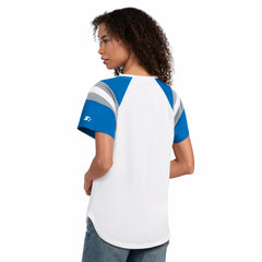 Starter Women's Game On Notch Neck T-Shirt - Detroit Lions T-shirts