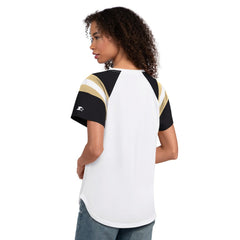 Starter Women's Game On Notch Neck T-Shirt - New Orleans Saints T-shirts
