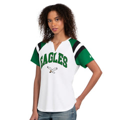 Starter Women's Game On Notch Neck T-Shirt - Philadelphia Eagles T-shirts