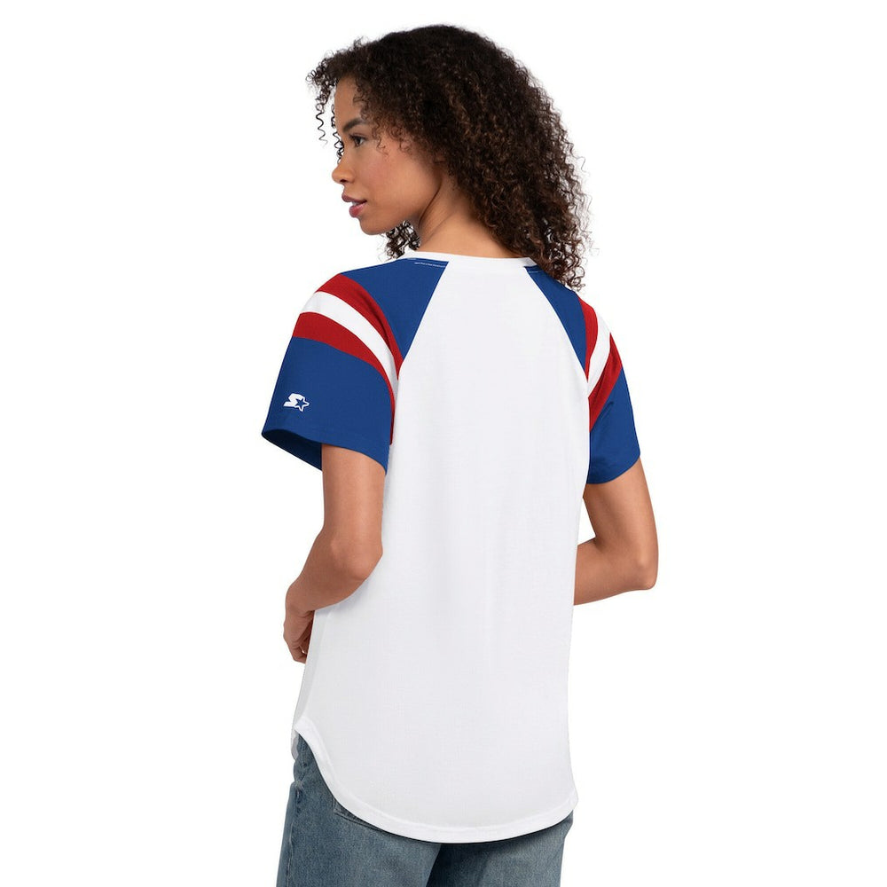 Starter Women's Game On Notch Neck T-Shirt - Buffalo Bills T-shirts
