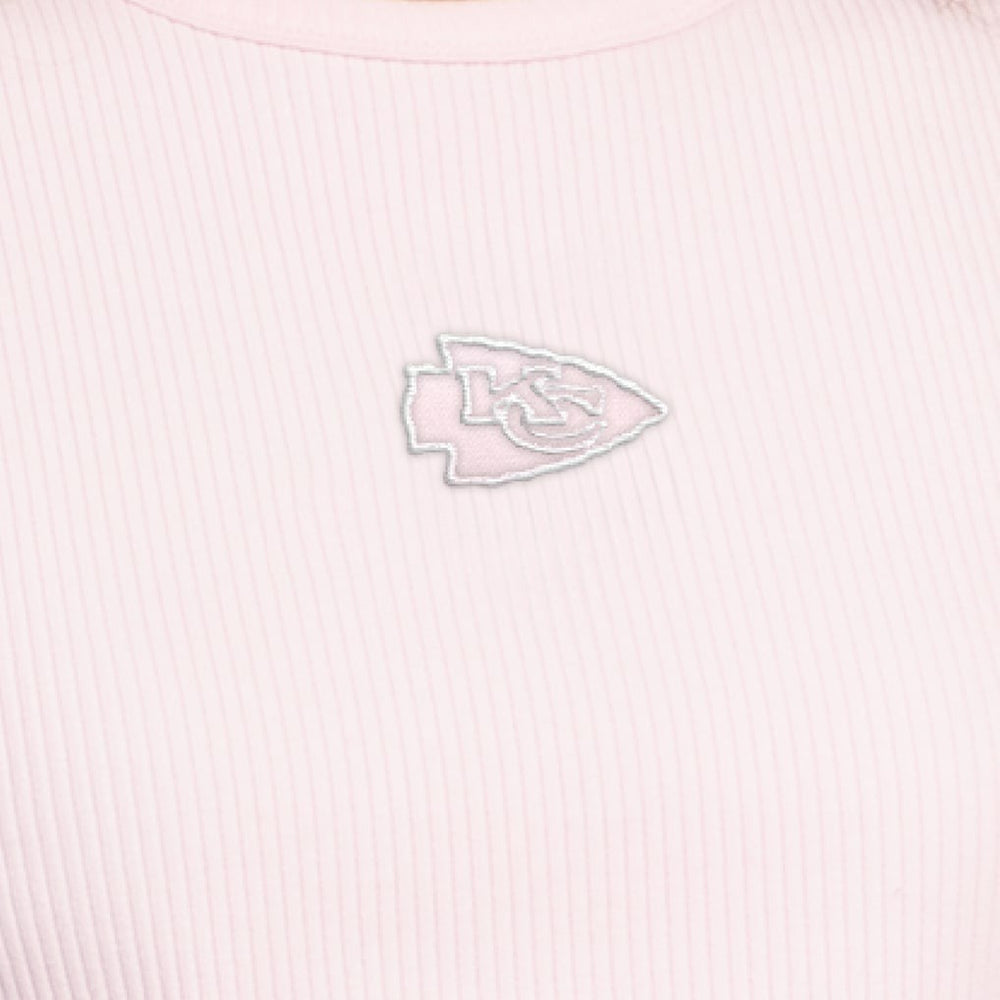 Starter Women's Travel Pastels Cropped Tank - Kansas City Chiefs Tanks