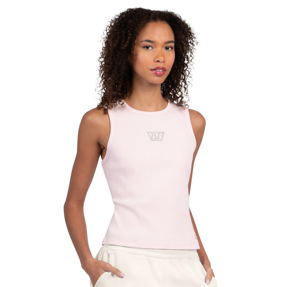 Starter Women's Travel Pastels Cropped Tank - Washington Commanders Tanks