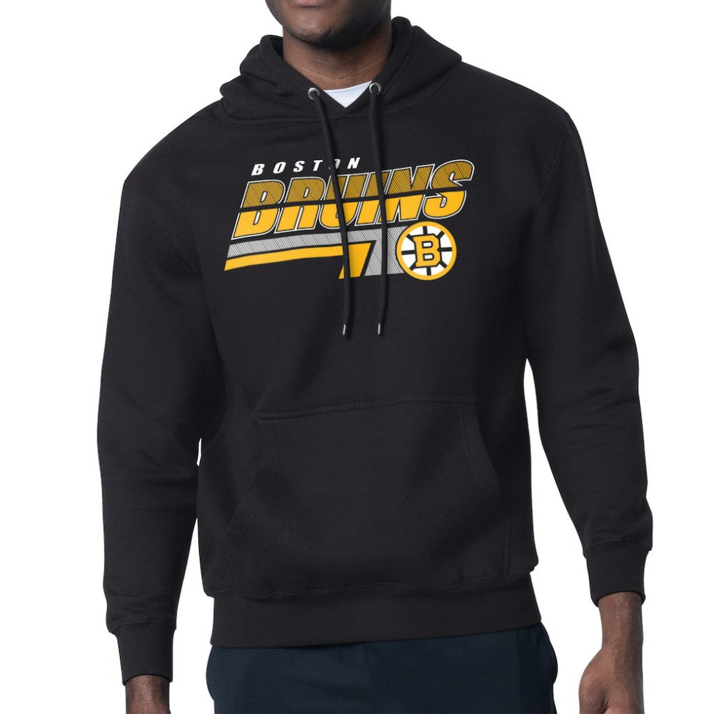 NHL Boston Bruins Starter Logo Push Fleece Hoodie