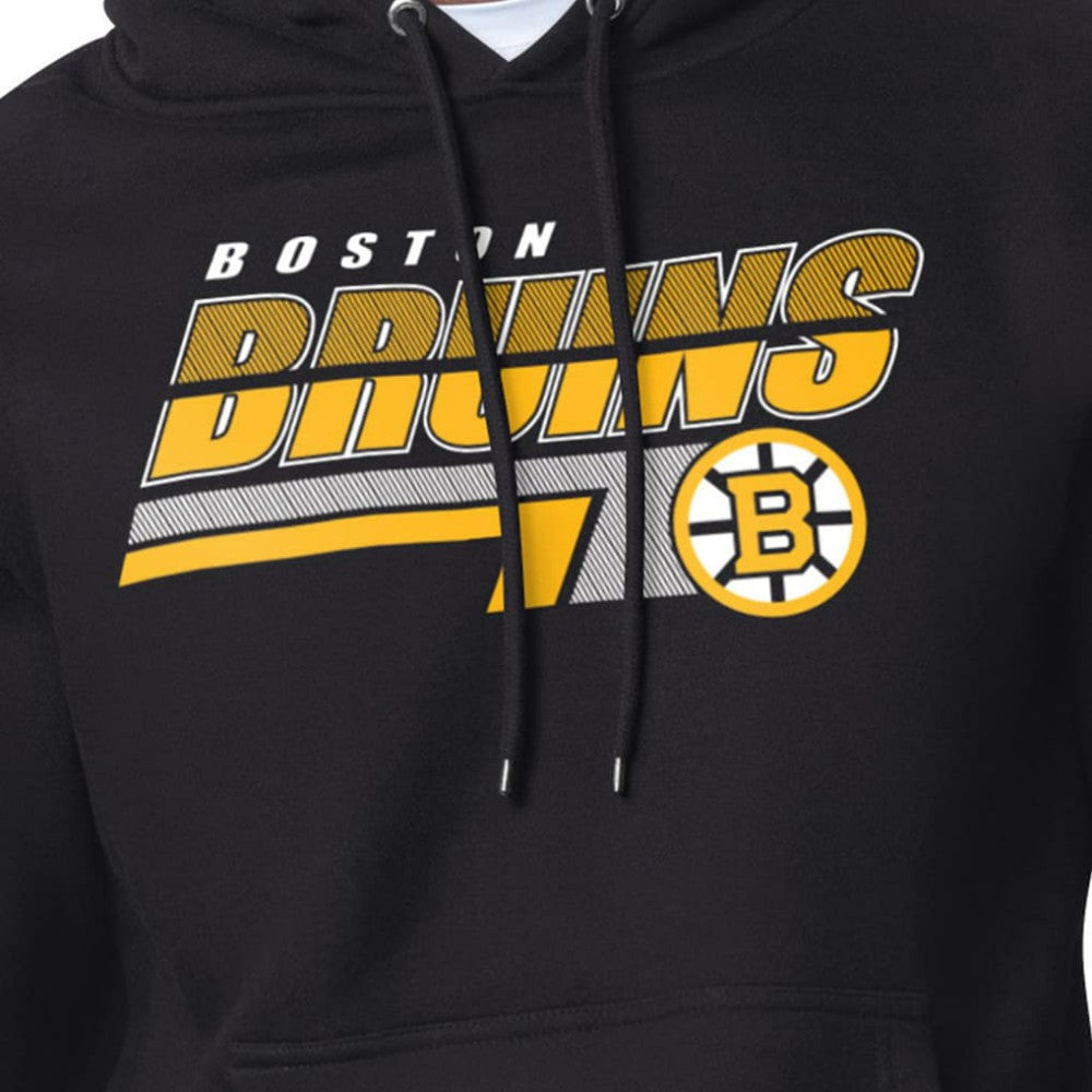 NHL Boston Bruins Starter Logo Push Fleece Hoodie