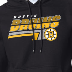 NHL Boston Bruins Starter Logo Push Fleece Hoodie