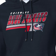 NHL Columbus Blue Jackets Starter Logo Push Fleece Hoodie