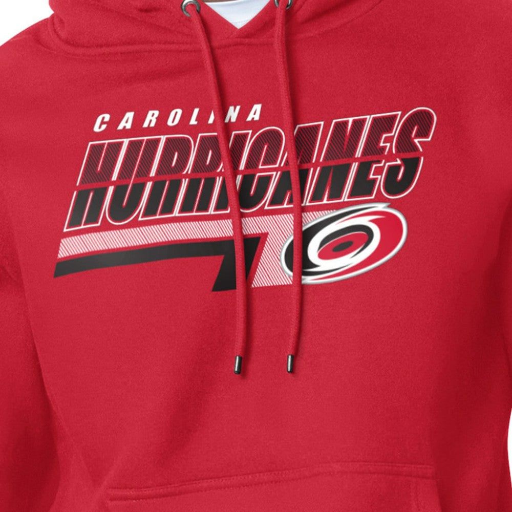 NHL Carolina Hurricanes Starter Logo Push Fleece Hoodie
