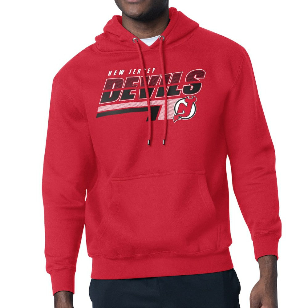 NHL New Jersey Devils Starter Logo Push Fleece Hoodie