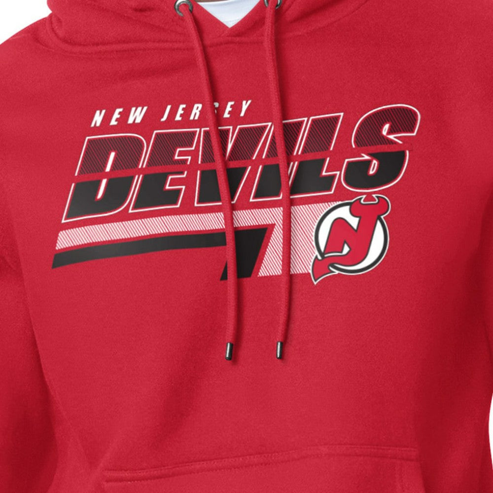 NHL New Jersey Devils Starter Logo Push Fleece Hoodie