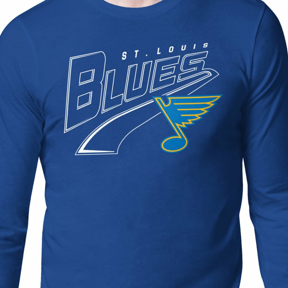 NHL St. Louis Blues Starter Modern Tailsweep Long Sleeve T-Shirt
