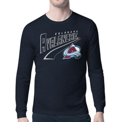 NHL Colorado Avalanche Starter Modern Tailsweep Long Sleeve T-Shirt