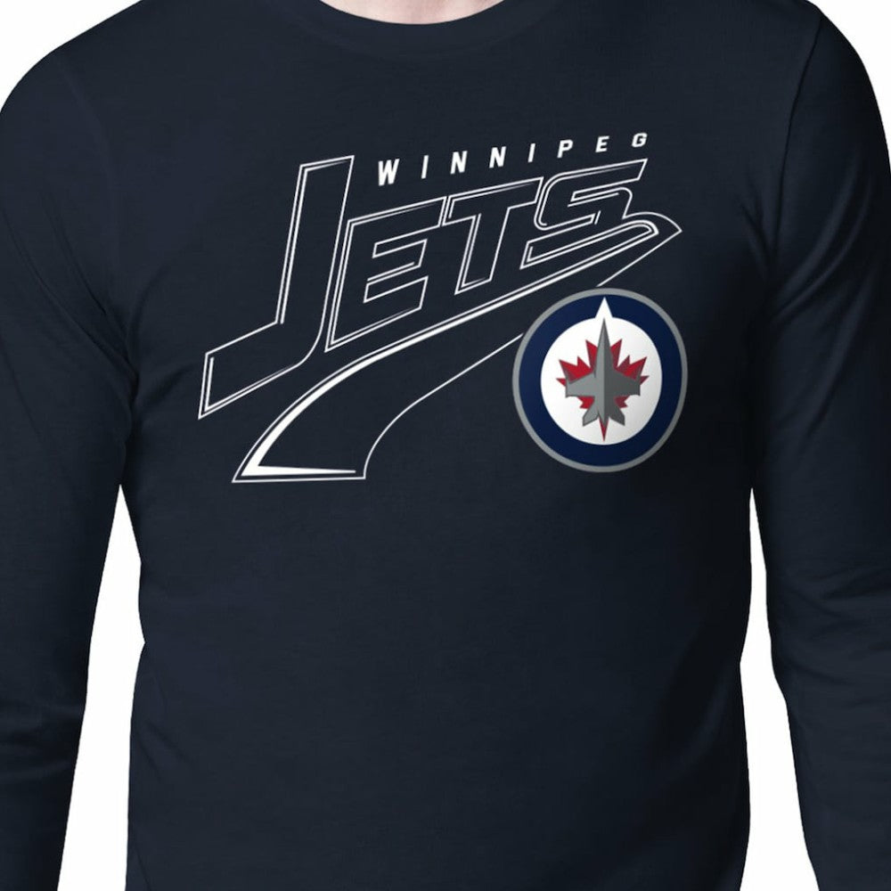 NHL Winnipeg Jets Starter Modern Tailsweep Long Sleeve T-Shirt