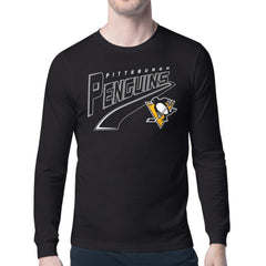 NHL Pittsburgh Penguins Starter Modern Tailsweep Long Sleeve T-Shirt