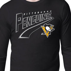 NHL Pittsburgh Penguins Starter Modern Tailsweep Long Sleeve T-Shirt