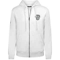 White Milwaukee Brewers Levelwear Podium Banner Arch Full-Zip Hoodie