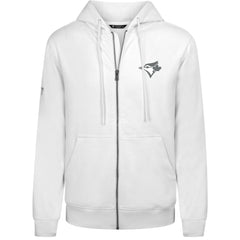 White Toronto Blue Jays Levelwear Podium Banner Arch Full-Zip Hoodie