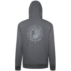 Gray Baltimore Orioles Levelwear Podium Valiant Hoodie