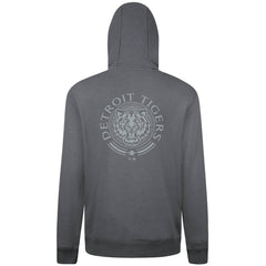 Gray Detroit Tigers Levelwear Podium Valiant Hoodie