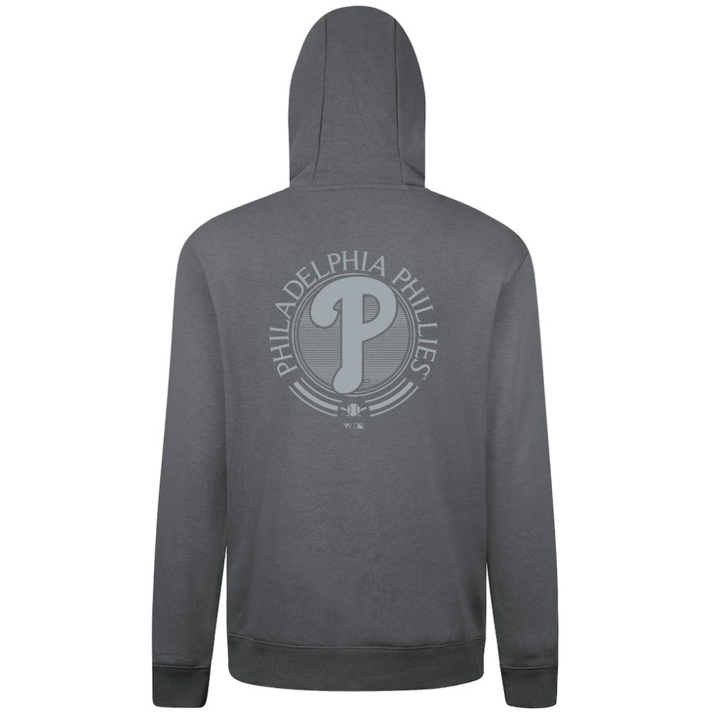 Gray Philadelphia Phillies Levelwear Podium Valiant Hoodie