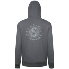 Gray Seattle Mariners Levelwear Podium Valiant Hoodie