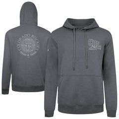 Gray Colorado Rockies Levelwear Podium Valiant Hoodie