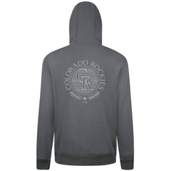 Gray Colorado Rockies Levelwear Podium Valiant Hoodie