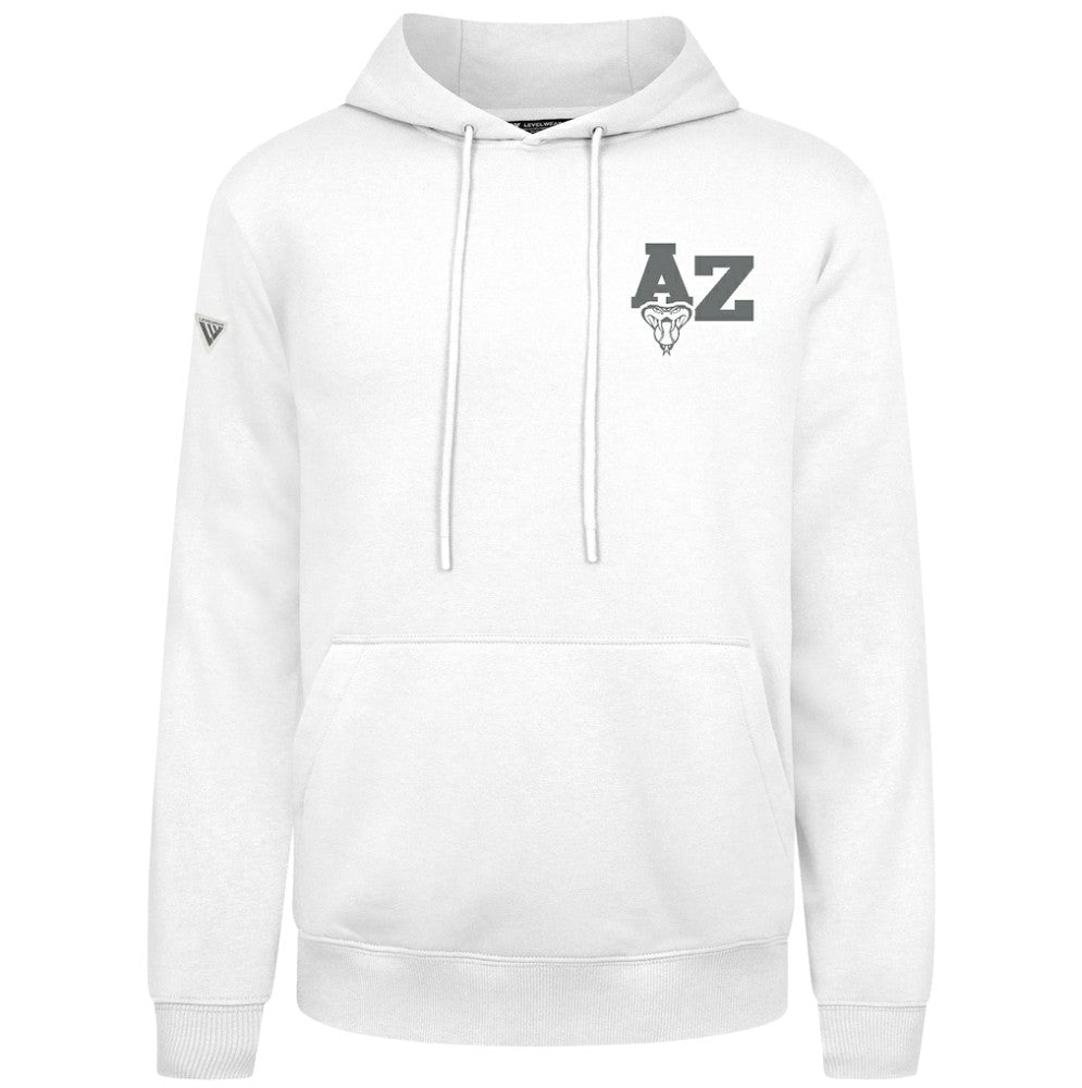 White Arizona Diamondbacks Levelwear Podium Valiant Hoodie