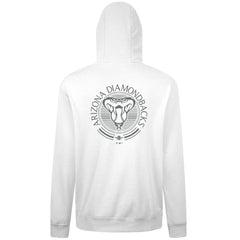 White Arizona Diamondbacks Levelwear Podium Valiant Hoodie
