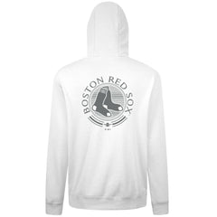 White Boston Red Sox Levelwear Podium Grain Hoodie