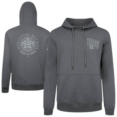 Gray Houston Astros Levelwear Podium Grain Hoodie