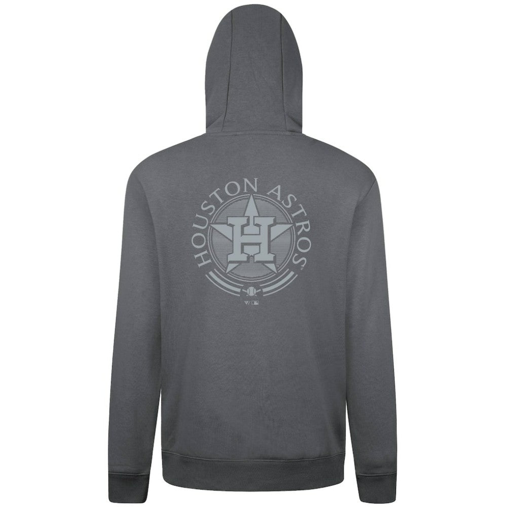 Gray Houston Astros Levelwear Podium Grain Hoodie