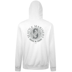 White Seattle Mariners Levelwear Podium Grain Hoodie