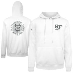 White San Francisco Giants Levelwear Podium Grain Hoodie