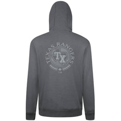 Gray Texas Rangers Levelwear Podium Grain Hoodie