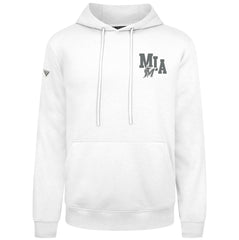 White Miami Marlins Levelwear Podium Grain Hoodie