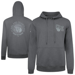 Gray Cleveland Guardians Levelwear Podium Grain Hoodie