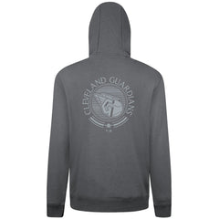 Gray Cleveland Guardians Levelwear Podium Grain Hoodie