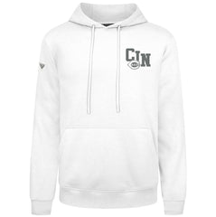 White Cincinnati Reds Levelwear Podium Grain Hoodie