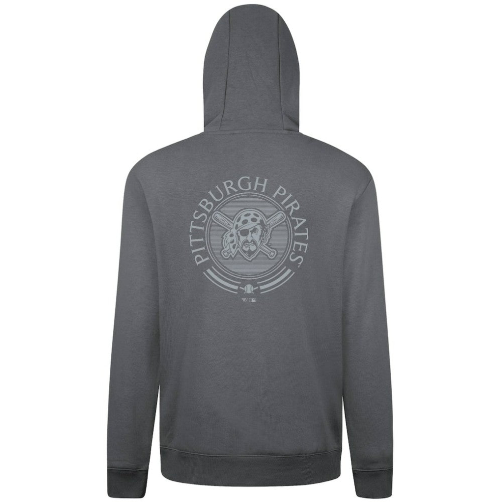 Gray Pittsburgh Pirates Levelwear Podium Grain Hoodie