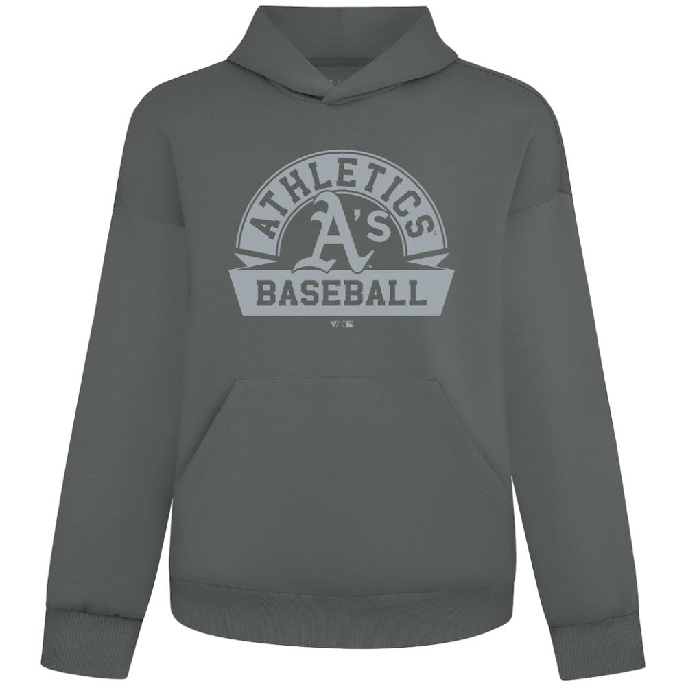 Gray Athletics Levelwear Luxe Signature Banner Arch Tri-Blend Hoodie