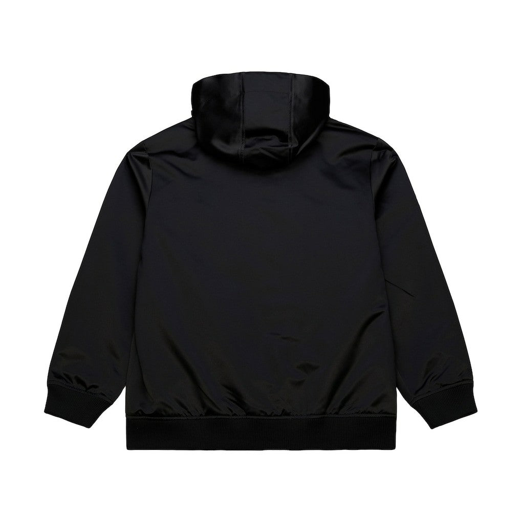 Mitchell & Ness Cleveland Cavaliers Hardwood Classics Nights Walk the Tunnel Satin Bomber Full-Snap Hooded Jacket sale