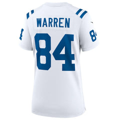 Tyler Warren  Women's Game Jersey - Indianapolis Colts Jerseys