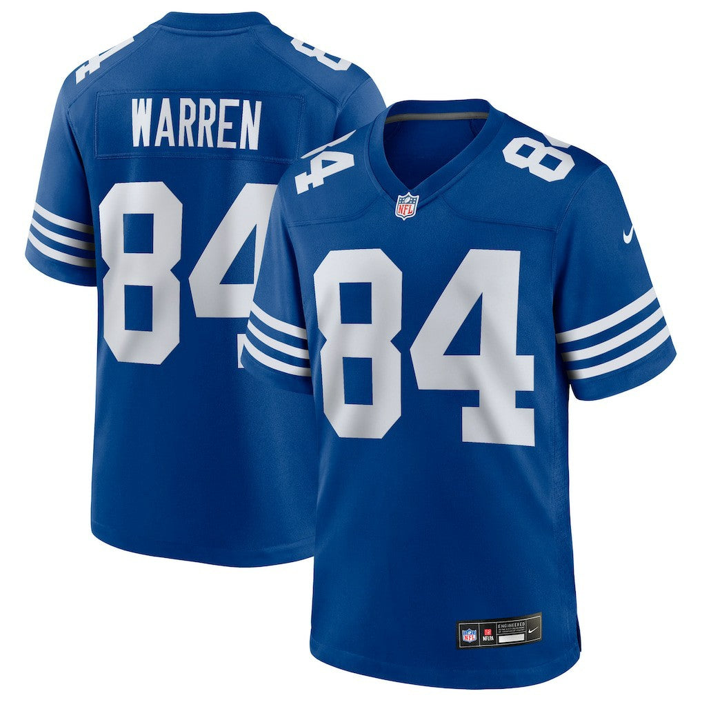 Tyler Warren  Alternate Game Jersey - Indianapolis Colts Jerseys