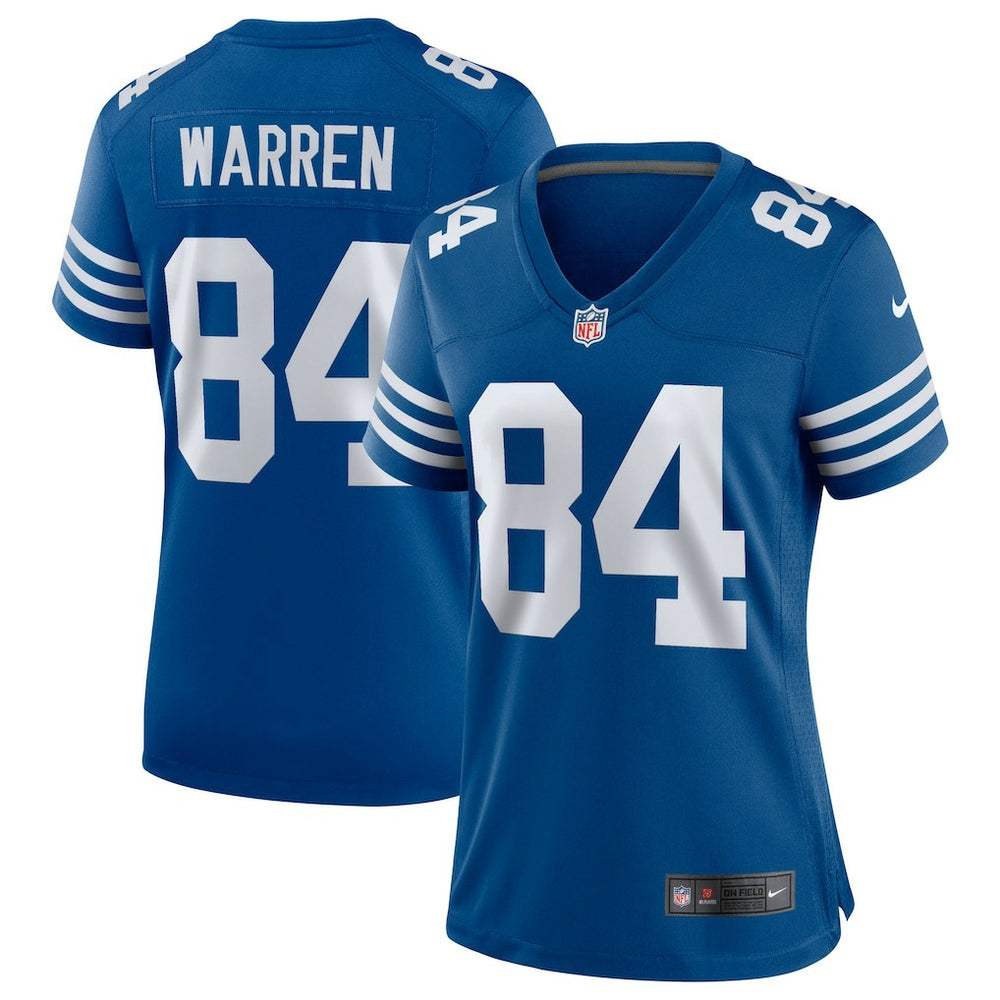 Tyler Warren  Women's Alternate Game Jersey - Indianapolis Colts Jerseys