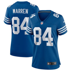 Tyler Warren  Women's Alternate Game Jersey - Indianapolis Colts Jerseys