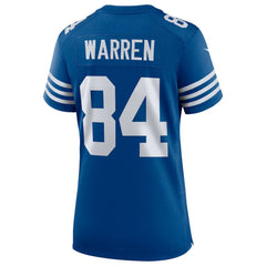 Tyler Warren  Women's Alternate Game Jersey - Indianapolis Colts Jerseys