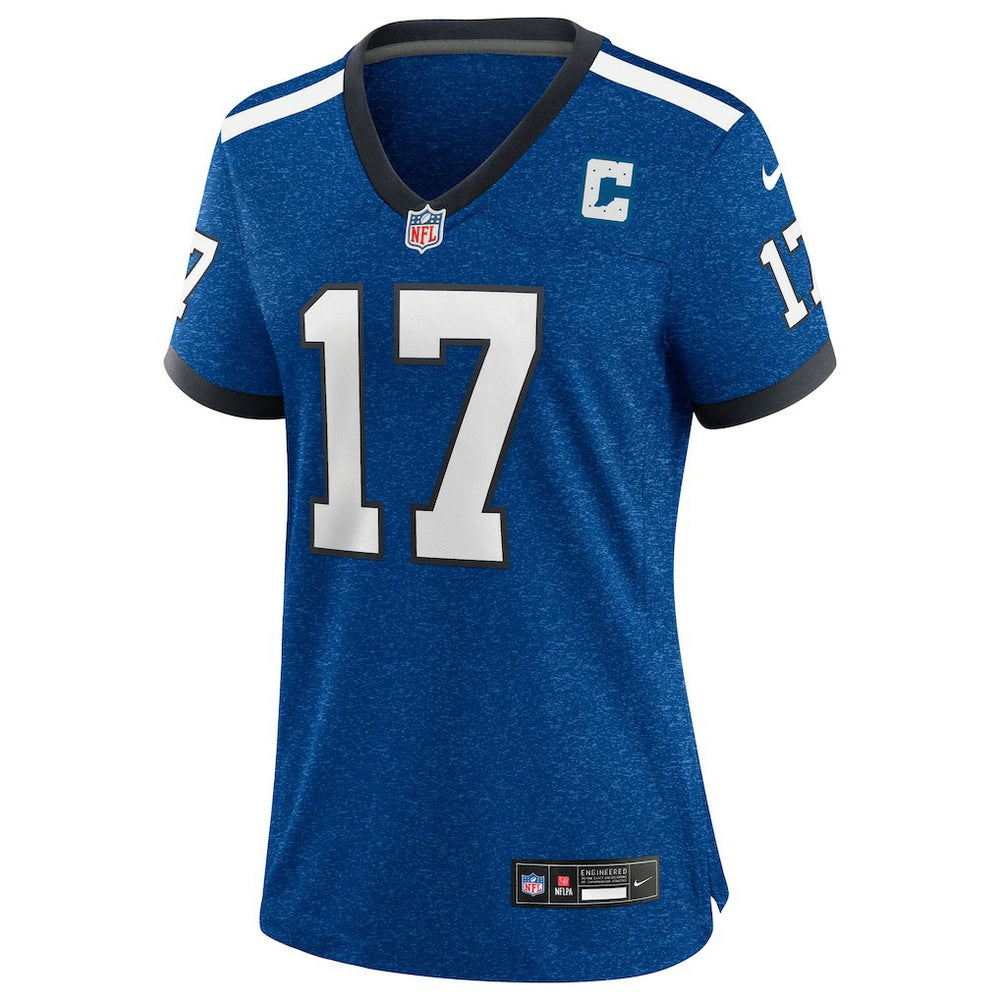 Daniel Jones  Women's Alternate 2 Indiana Nights Game Jersey - Indianapolis Colts Jerseys